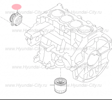 Масляный насос '16 Hyundai i30 II