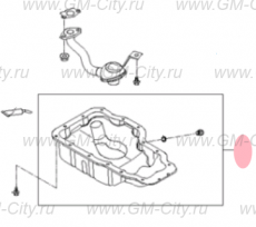 Поддон масляный 1.8-2.0 Hyundai Elantra V