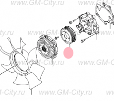 Шкив помпы Hyundai H1