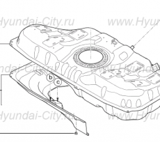 Топливный бак Hyundai Elantra VI