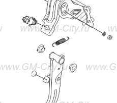 Педаль тормоза Hyundai ix35