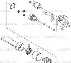 Стартер в сборе Hyundai i40