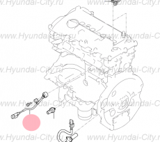 Датчик детонации 2.0 Hyundai Elantra VI