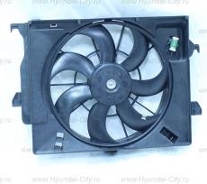 Вентилятор охлаждения в сборе Hyundai Solaris I