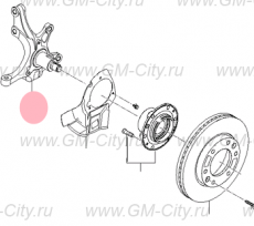 Кулак передний правый Hyundai H1