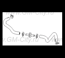 Шланг вакуумный в сборе Hyundai Genesis