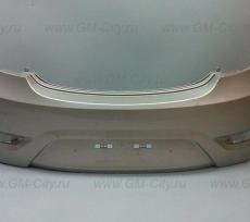 Накладка заднего бампера hatchback (под покрас) Hyundai Solaris I