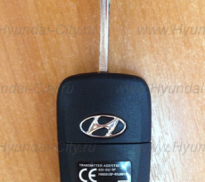Ключ замка двери Hyundai Solaris I