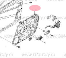 Механизм стеклоподъемника двери передней правой Hyundai i30 II