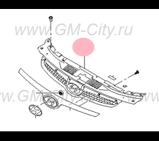 Решетка радиатора Hyundai i30 II