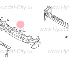 Абсорбер бампера переднего Hyundai i30 II
