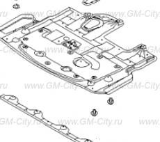 Защита двигателя нижняя Hyundai i40