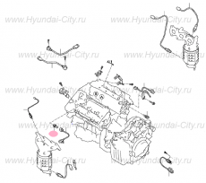 Датчик давления масла двигателя Hyundai Elantra V