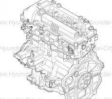 Двигатель в сборе 1.6 Hyundai Creta