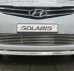Защита бампера переднего Hyundai Solaris I