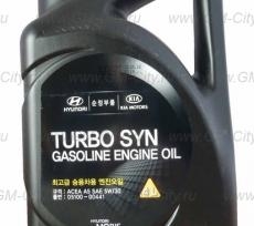 Масло моторное синтетическое turbo syn gasoline 5w-30 sm 4л Hyundai i40