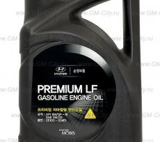 Масло моторное синтетическое premium lf gasoline 5w-20 sm 4л бензин Hyundai i40