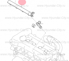 Рампа топливная Hyundai Veloster I