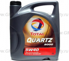 Масло моторно синтетическое total quartz 5w40 9000 4л Hyundai Grandeur