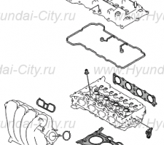 Набор прокладок для двигателя 2.0 (верх) '15 Hyundai Tucson III