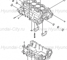 Адаптер масляного фильтра Hyundai Solaris I