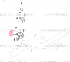 Опора двигателя Hyundai Tucson III