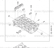 Прокладка гбц 1.6 '16 Hyundai Elantra VI