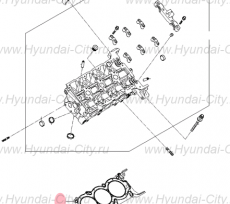 Прокладка гбц правая 3.0-3.8 Hyundai Santa Fe III