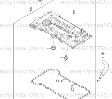 Клапанная крышка Hyundai Creta
