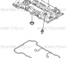 Клапанная крышка 2.0 Hyundai Sonata VII