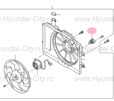 Резистор вентилятора охлаждения Hyundai Elantra VI