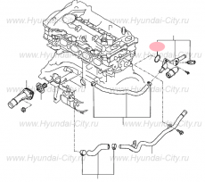 Уплотнительное кольцо термостата 2.0 Hyundai ix35