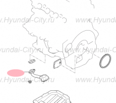 Маслозаборник 1.4-1.6 Hyundai Elantra VI