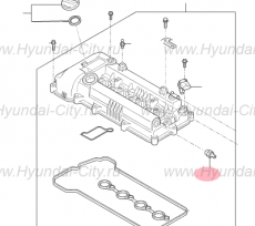 Клапан pcv Hyundai Elantra VI