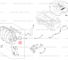 Прокладка дроссельной заслонки 2.0 Hyundai Creta