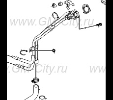 Шланг топливозаправочной горловины в сборе Hyundai ix35