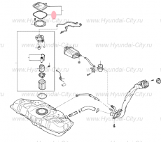 Уплотнительное кольцо топливного насоса Hyundai Elantra VI