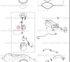 Фильтр топливный '14 Hyundai Elantra VI