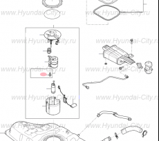 Регулятор давления топлива Hyundai Veloster I