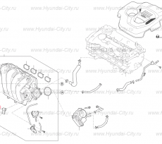 Датчик впускного коллектора Hyundai Sonata VII
