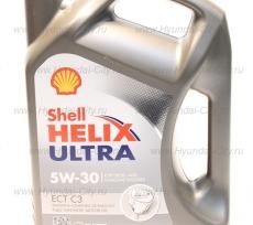 Масло моторное синтетическое shell helix ultra extra sae 5w-30 4л бензин Hyundai Equus