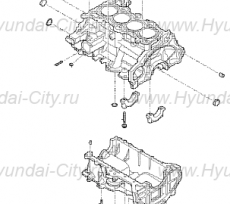 Блок цилиндров 1.6 Hyundai Elantra VI