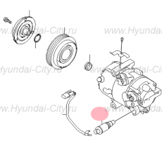 Клапан компрессора кондиционера  Hyundai Santa Fe III