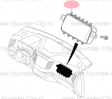 Подушка безопасности пассажира Hyundai Creta