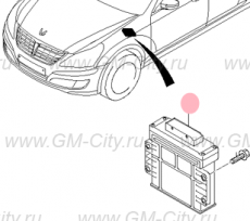 Блок управления коробкой передач (8 скоростей) Hyundai Equus