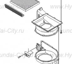 Транзистор печки 0.5вт Hyundai Sonata VII