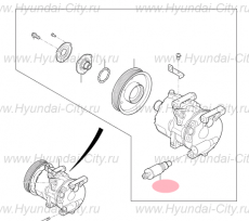 Клапан компрессора кондиционера Hyundai Creta