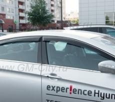 Дефлекторы боковых стекол (4 шт) Hyundai i40