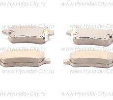 Колодки тормозные задние Hyundai Solaris I