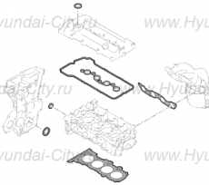Набор прокладок для двигателя 1.4 (верх) Hyundai Solaris II